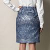 Preen Eva Lace Skirt in Blue - Lyst