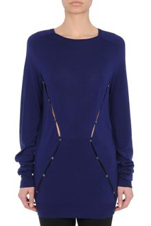 Pringle of Scotland Slash Button Sweater - Lyst