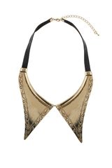 Topshop Textured Point Collar