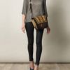 Vince Metallic Knit Sweater in Gray (grey) - Lyst