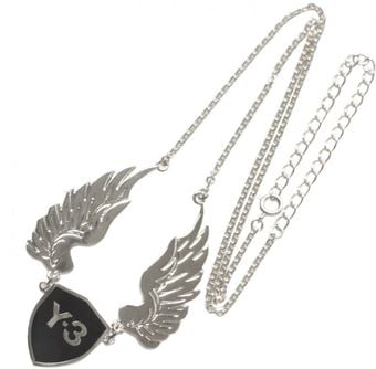 Y-3 Wings Necklace Silver - Lyst