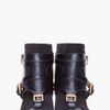 Alexander Mcqueen Black Stirrup Buckle Boot in Black - Lyst