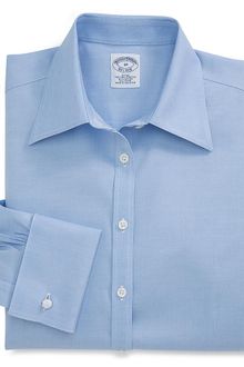 Brooks Brothers Petite Non-Iron Fitted Dress Shirt with French Cuffs and XLA - Lyst