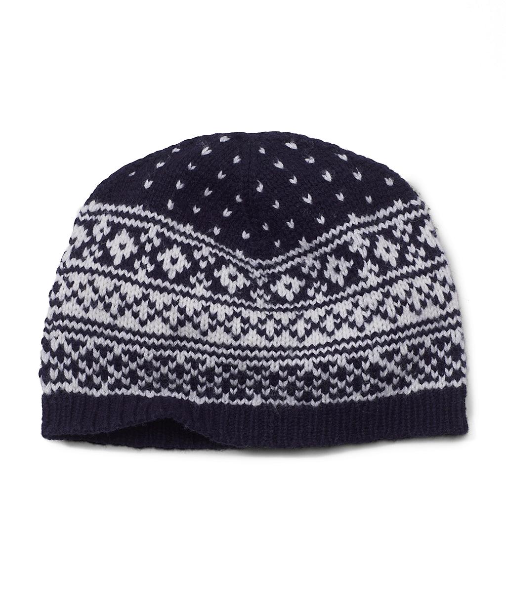 Brooks Brothers Fair Isle Hat in Blue for Men (navy) Lyst
