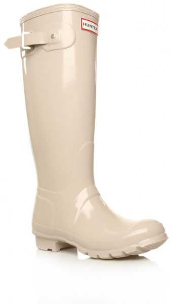 Hunter Original Tall Gloss - Lyst