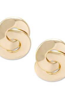 Jones New York Gold Tone Eternity Small Earrings - Lyst