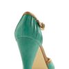 Modcloth All Dressed Up Heel in Matte Jade in Brown (tan) - Lyst