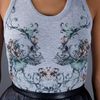 Alexander Mcqueen Skullprint Vest in Gray (grey) - Lyst
