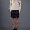 Balenciaga Stitch Pocket Skirt in Black - Lyst