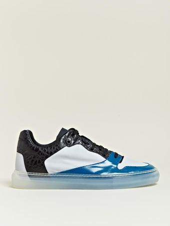 Balenciaga Balenciaga Mens Contrast Panel Trainers - Lyst