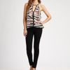 Bcbgmaxazria Claudia Cascade Ruffle Top in White (raspberry) - Lyst