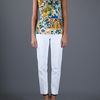 Dolce & Gabbana Sleeveless Blouse in Yellow - Lyst