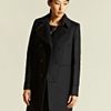 Givenchy Womens Angora Blend Manteau Coat in Black - Lyst