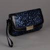 Jimmy Choo Sparkly Clutch in Blue - Lyst