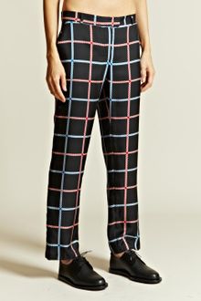 J.W. Anderson Jw Anderson Womens Silk Cigarette Trousers - Lyst