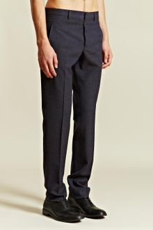Maison Martin Margiela Mens Flecked Slim Trousers - Lyst