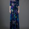 Matthew Williamson Patterned Maxi Dress in Blue - Lyst