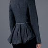 Mcq By Alexander Mcqueen Zip and Chain Belt Blazer in Black - Lyst