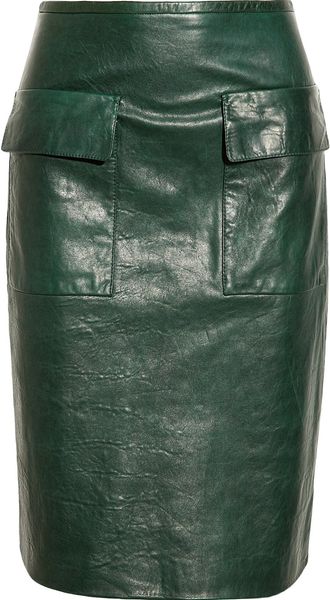 3.1 Phillip Lim Texturedleather Skirt - Lyst