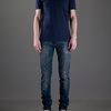 Dolce & Gabbana Panel Detail Polo in Blue for Men - Lyst