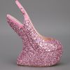 Giuseppe Zanotti Sequin Wedge Heel in Pink - Lyst