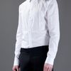 Givenchy Strap Detail Shirt in White for Men - Lyst