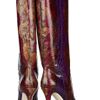 Jimmy Choo Tosca Python Knee Boots in Multicolor (multicolored) - Lyst