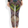 Matthew Williamson Printed Stretch Satin Skinny Pants in Purple (aubergine) - Lyst