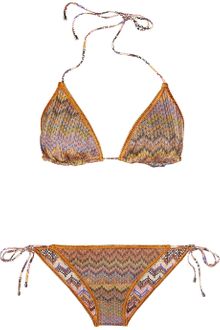 Missoni Reversible Triangle Bikini - Lyst