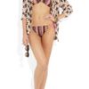 Missoni Zigzag Crochet Knit Bandeau Bikini in Multicolor (multicolored) - Lyst