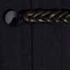 Valentino Leather toggled Wool felt Cape in Blue (navy) - Lyst