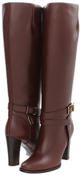 Burberry Bridle Leather Boots - Lyst