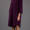 Carven Shirt Dress in Purple (plum) - Lyst