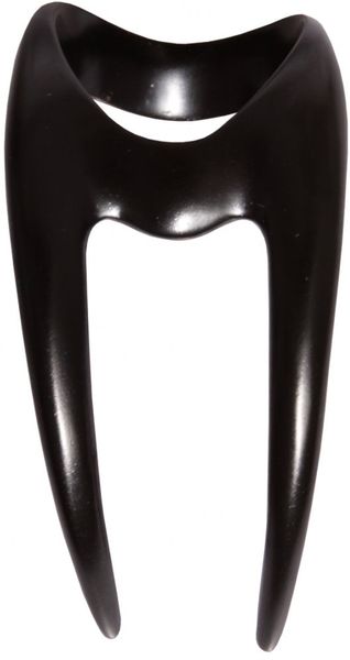 Gareth Pugh Spike Ring Black - Lyst