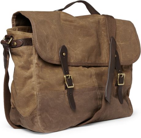 j crew canvas messenger bag