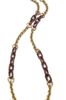 Marc By Marc Jacobs Luna Moth Long Pave Link Necklace - Lyst