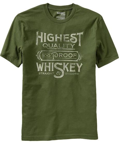 Old Navy 34highest Quality34 Pub Tees in Green for Men (english yew)