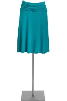 Old Navy Ruched Foldover Jersey Skirts - Lyst