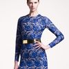 Stella Mccartney Guipure Lace Dress in Blue - Lyst