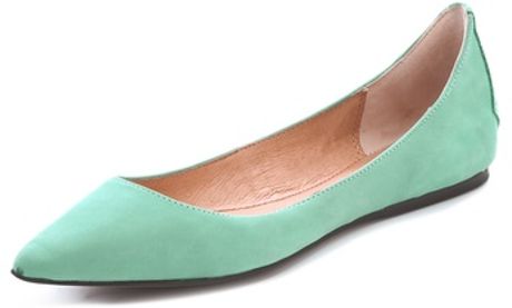 steve madden green flats