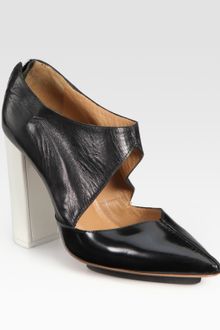 3.1 Phillip Lim Kadie Leather Cutout Pumps - Lyst