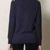 3.1 Phillip Lim The Breakup Print Sweater in Blue (navy) - Lyst