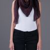 Alexander Mcqueen Skull Print Scarf in Purple - Lyst