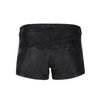 Allsaints Perry Leather Shorts in Black (jet black) - Lyst