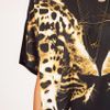 Asos Collection Asos Tshirt with Twin Leopards in Black (multi) - Lyst