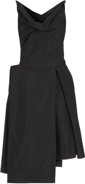 Black Boeing Taffeta Dress - Lyst