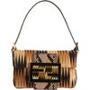 Fendi Ponyhair Baguette Bag in Brown (black) - Lyst