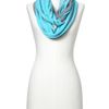 Gap Multistripe Infinity Scarf in Blue (turquoise & gray) - Lyst