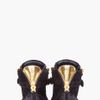 Giuseppe Zanotti Black August Gold Trim Sneakers in Black - Lyst