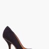 Givenchy Black Suede Zip Heels in Black - Lyst